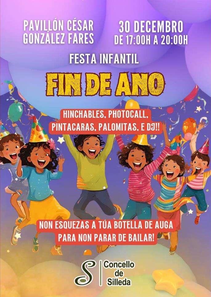 Festa Infantil Fin de Ano en Silleda