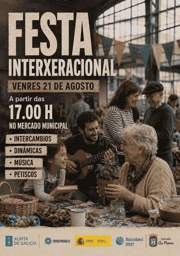 Festa Interxeracional (2026) en As Neves
