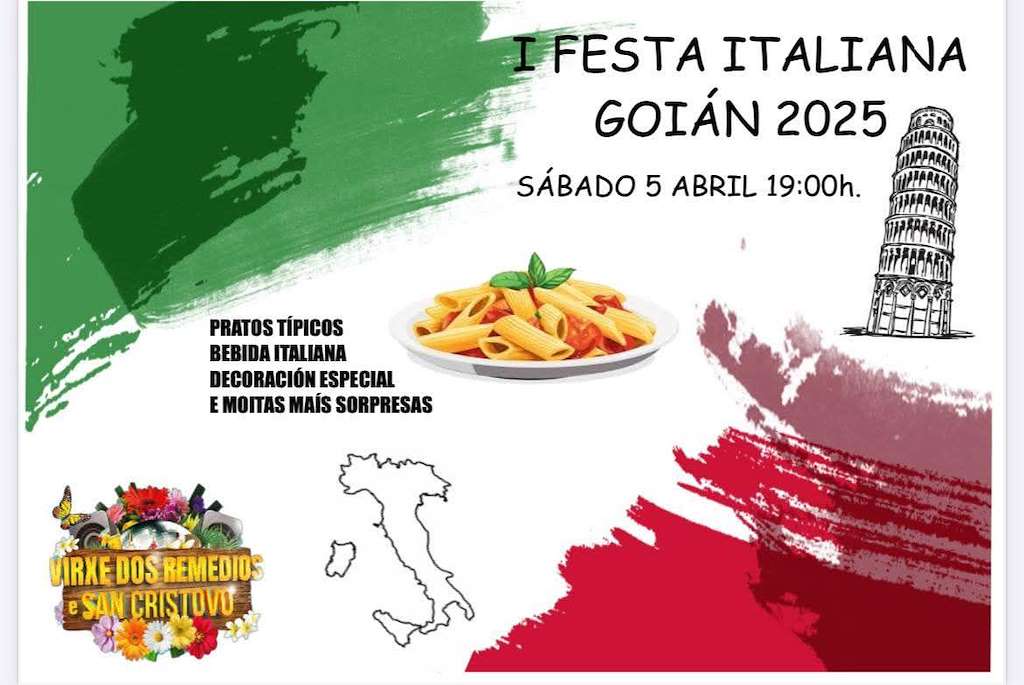 I Festa Italiana de Goián (2025) en Tomiño