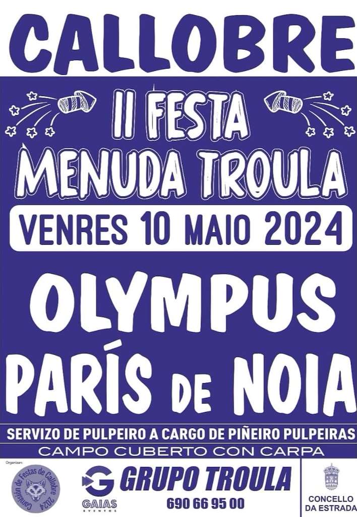 Festa Menuda Troula de Callobre (2024) en A Estrada