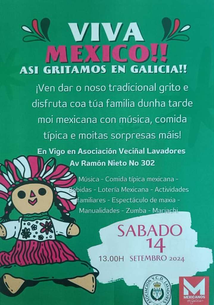 Festa Mexicana de Lavadores en Vigo