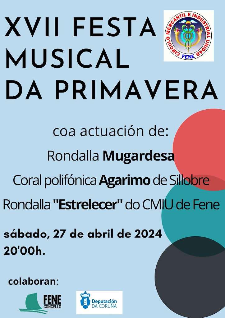 XVII Festa Musical da Primavera (2024) en Fene