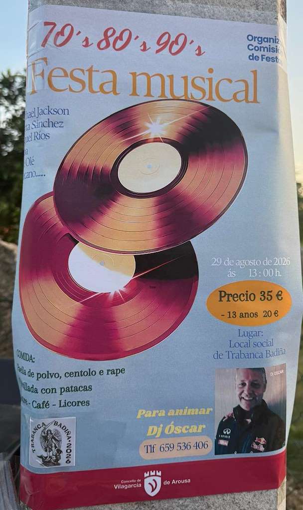 Festa Musical de Trabanca Badiña (2026) en Vilagarcía de Arousa