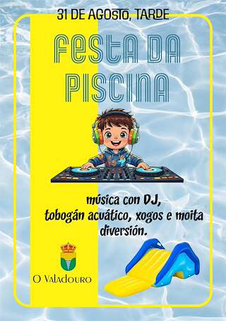 Fechas, información, programa, cartel, imágenes, mapa y ubicación de Festa na Piscina  en  O Valadouro