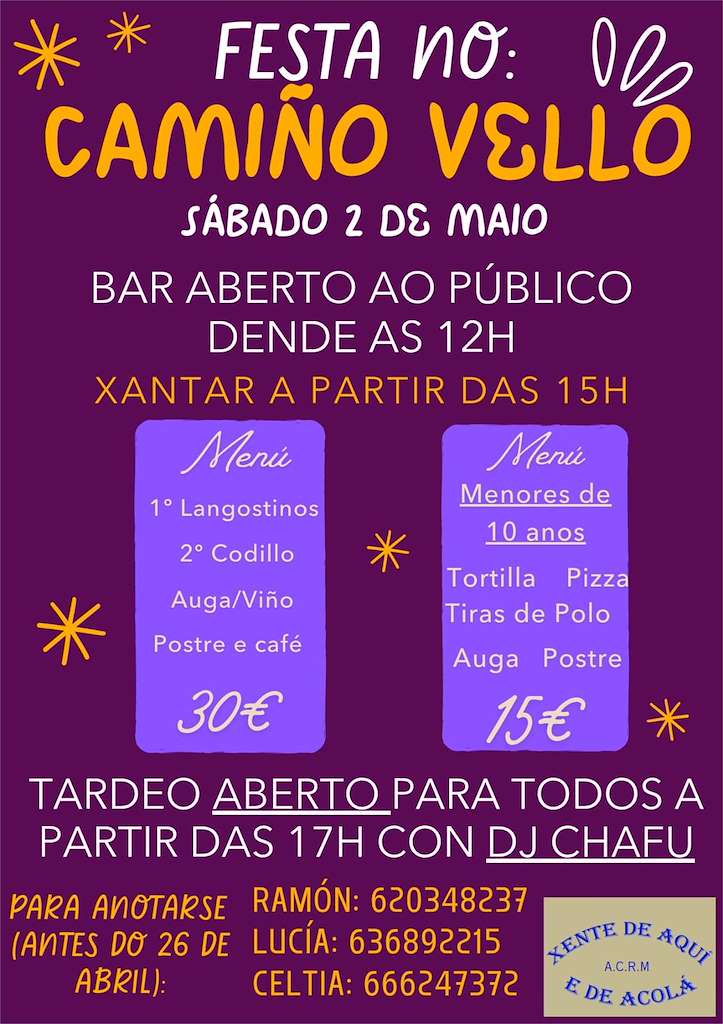 Festa no Camiño Vello  (2026) en Pontedeume