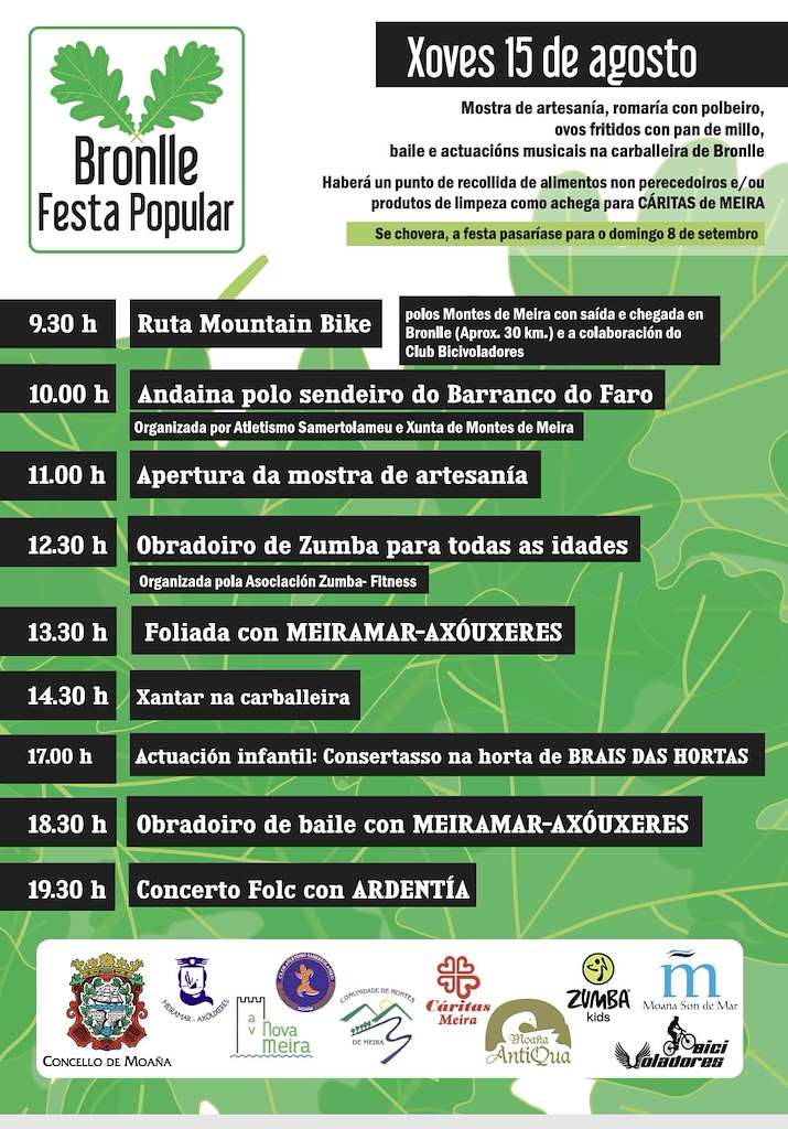 Festa Popular de Bronlle en Moaña