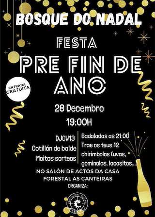 Fechas, información, programa, cartel, imágenes, mapa y ubicación de Fiesta Pre Fin de Año de Noalla en Sanxenxo