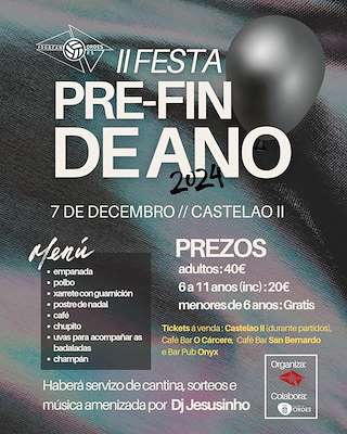 Fechas, información, programa, cartel, imágenes, mapa y ubicación de Festa Pre-Fin de Ano  en  Ordes