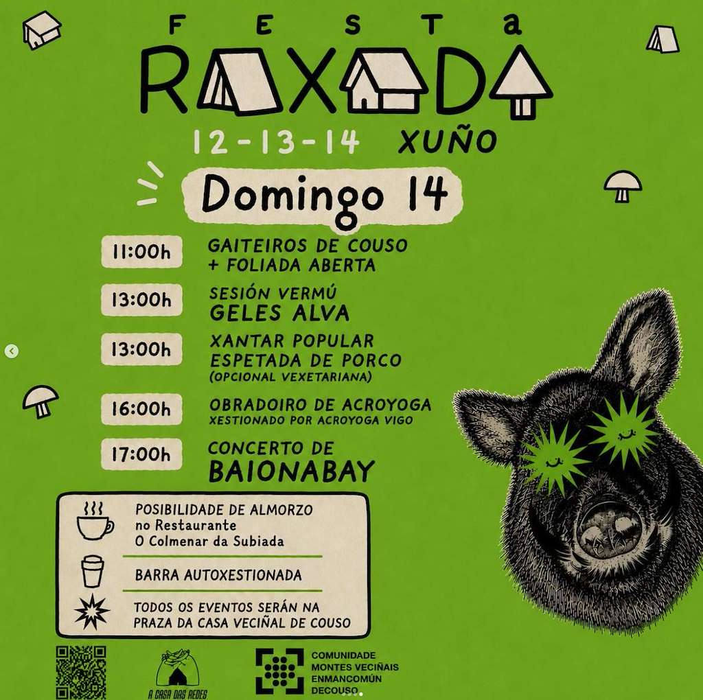 Festa Raxada (2026) en Gondomar