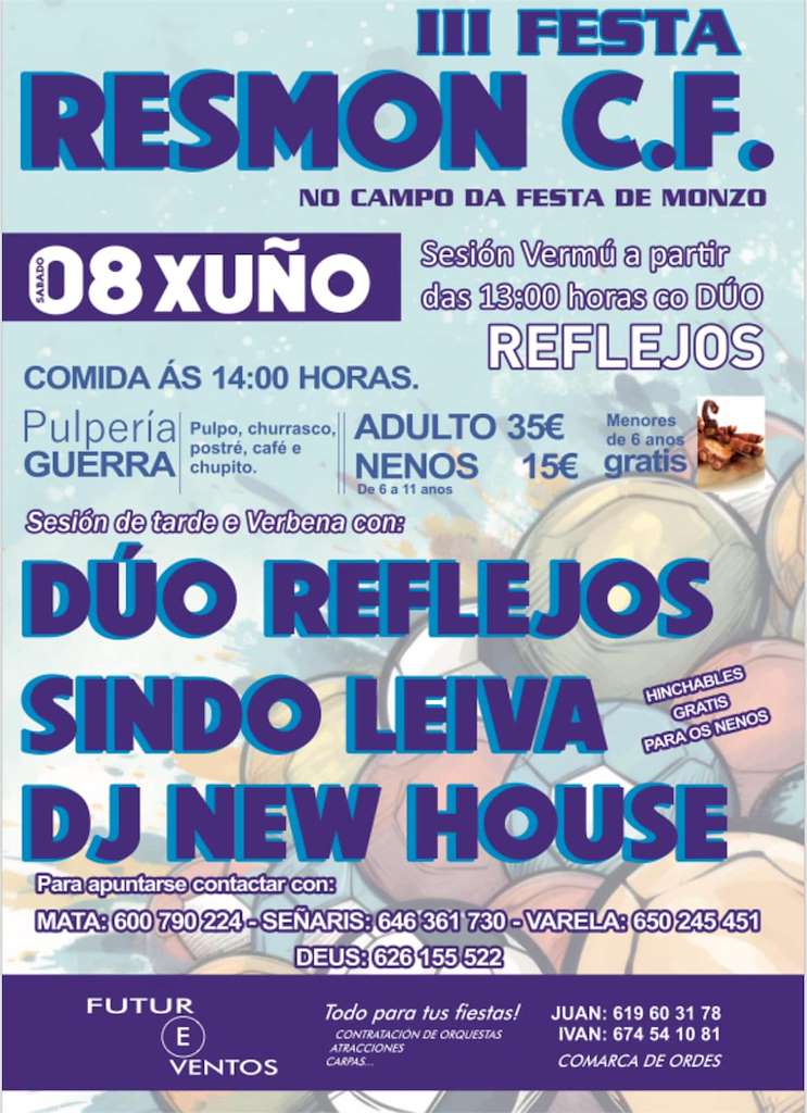 IV Festa Resmon C.F. (2025) en Ordes