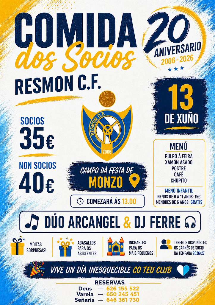 V Festa Resmon C.F. en Trazo
