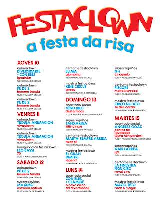 Festaclown en Vilagarcía de Arousa