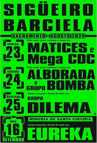 Festas Barciela - Sigüeiro en Oroso