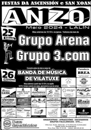 Festas da Ascensión e San Xoán de Anzo en Lalín