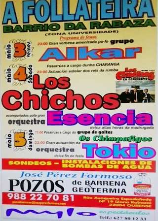 Festas da Follateira (2026) en Ourense