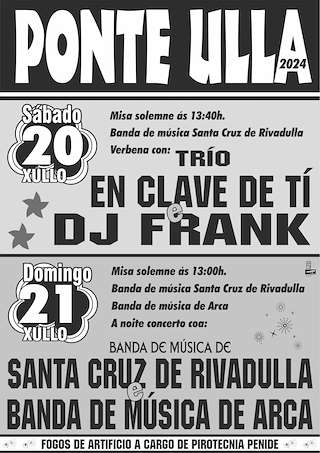 Festas da Madalena de Ponte Ulla en Vedra