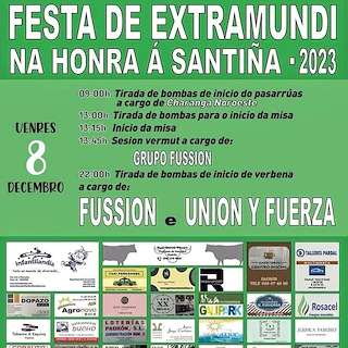 Festas da Santiña de Extramundi en Padrón