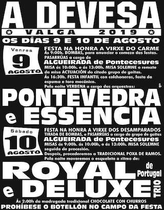 Festas de A Devesa en Valga