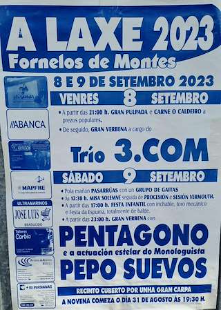 Festas de A Laxe en Fornelos de Montes