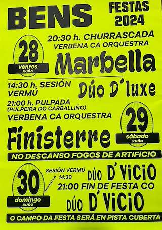 Festas de Bens en A Coruña