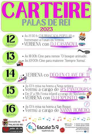 Festas de Carteire (2026) en Palas de Rei