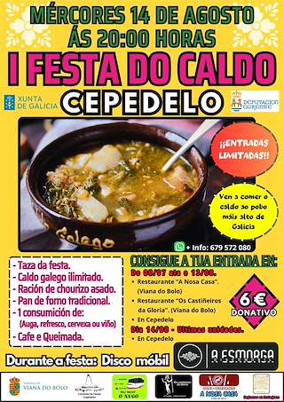 Festas de Cepedelo - II Festa do Caldo en Viana do Bolo