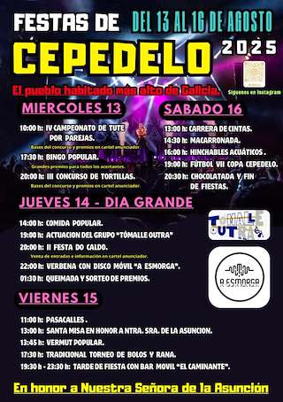 Festas de Cepedelo - III Festa do Caldo (2026) en Viana do Bolo