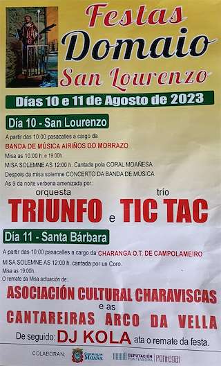 Festas de Domaio en Moaña