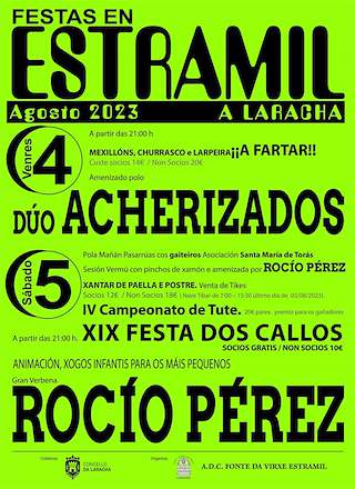 Festas de Estramil - XXI Festa dos Callos en Laracha