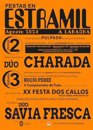 Festas de Estramil - XXI Festa dos Callos en Laracha