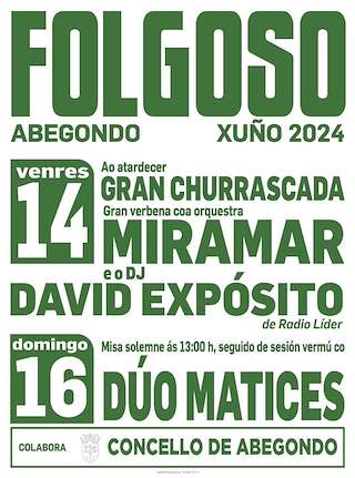 Festas de Folgoso en Abegondo
