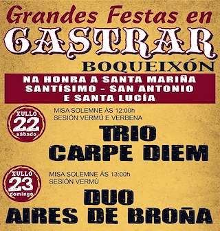 Festas de Gastrar en Boqueixón