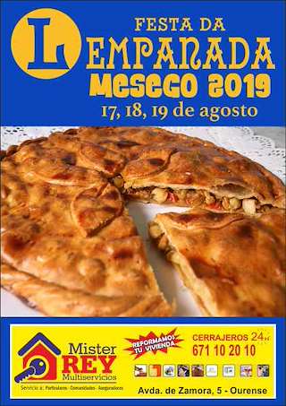 Festas de Mesego - LIV Festa da Empanada  en O Carballiño