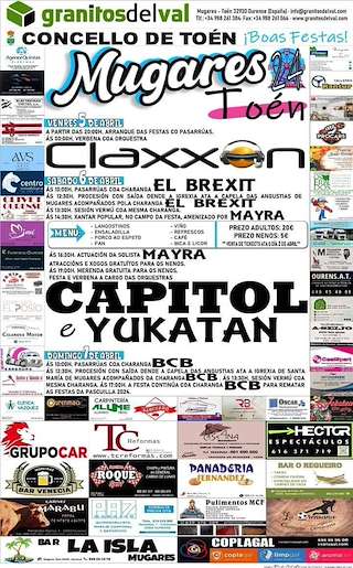 Festas de Mugares - Festa da Pascuilla en Toén