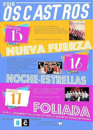 Romaría do Barrio de Os Castros en A Coruña