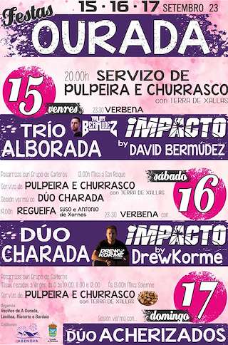 Festas de Ourada en Ponteceso