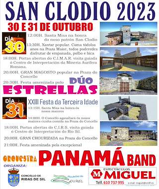 Festas de San Clodio (2025) en Ribas de Sil