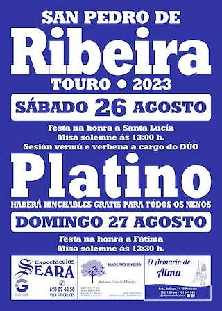 Festas de San Pedro de Ribeira en Touro