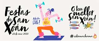 Festas de San Xoán  en Santiago de Compostela