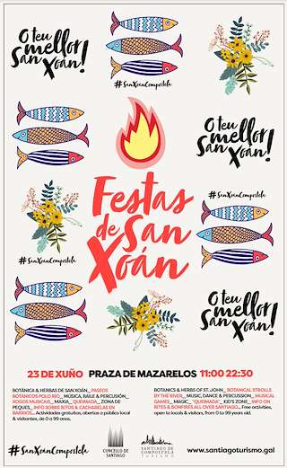 Festas de San Xoán  en Santiago de Compostela