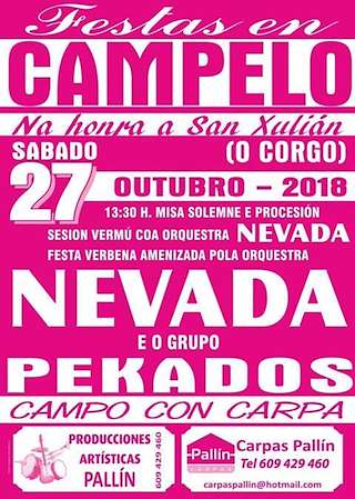 Festas de San Xulián de Campelo en O Corgo