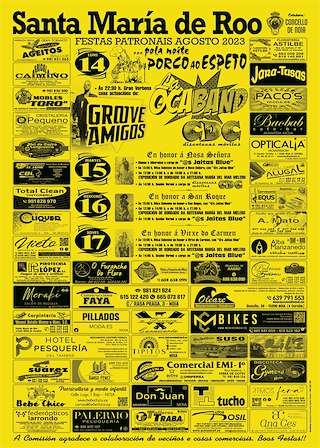 Festas de Santa María de Roo  en Noia