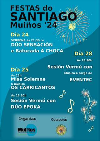 Festas de Santiago Apóstol dos Muiños en Mondoñedo