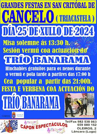 Festas de Santiago de Cancelo en Triacastela