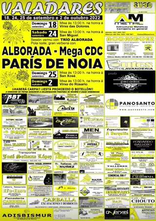 Festas de Valadares en Outes