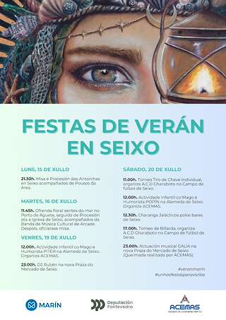 Festas de Verán de Seixo en Marín