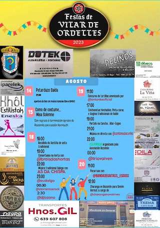 Festas de Vilar de Ordelles en Esgos