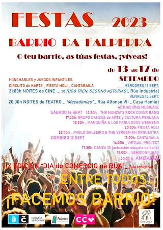 Festas do Barrio da Falperra (2026) en A Coruña