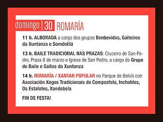 Festas do Barrio de San Pedro (2026) en Santiago de Compostela
