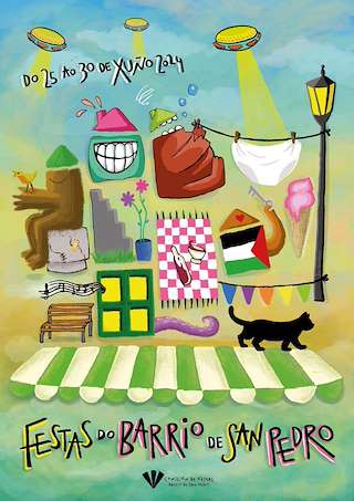 Festas do Barrio de San Pedro (2026) en Santiago de Compostela